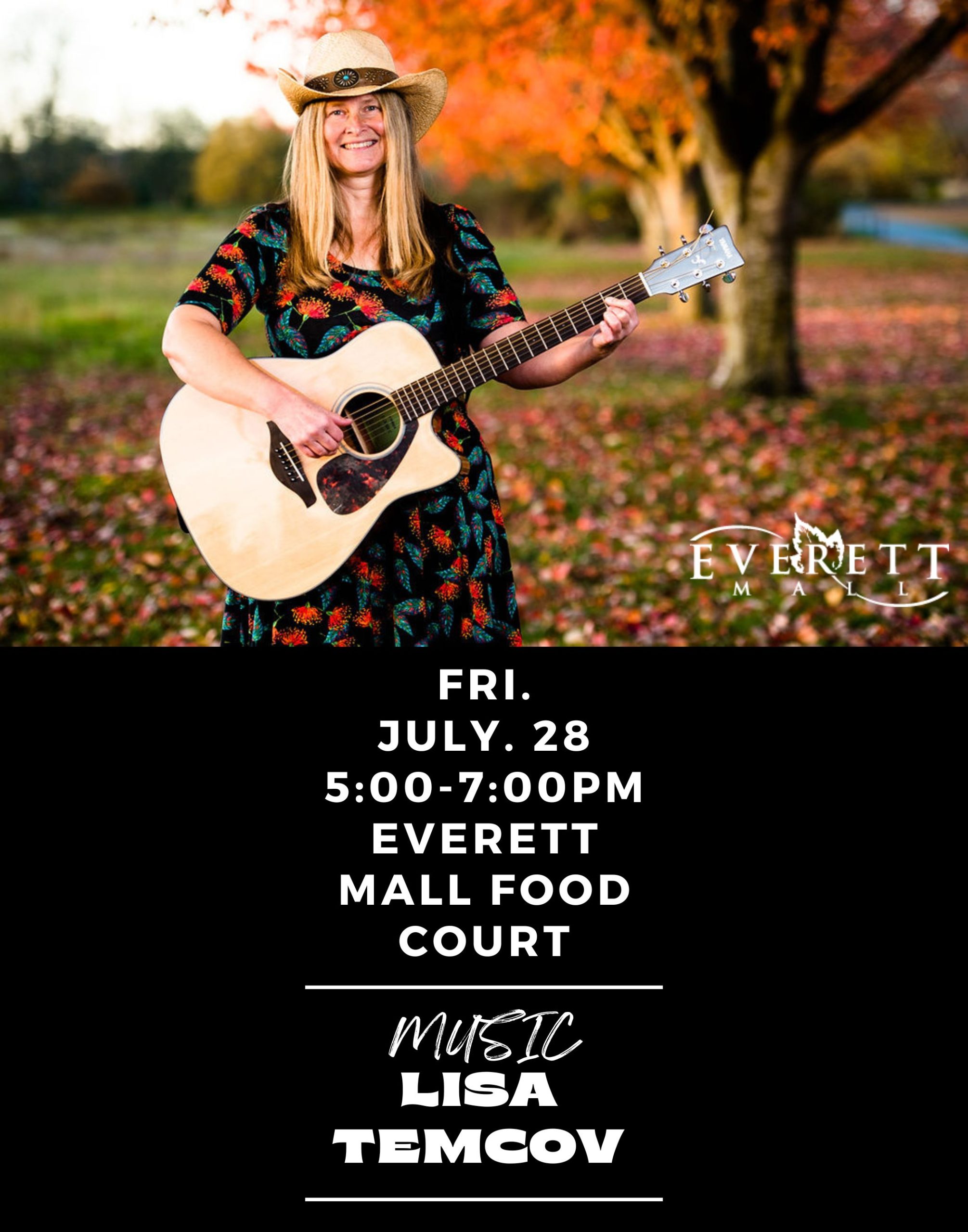 Everett Mall Live Music Featuring Lisa Temcov Everett Mall